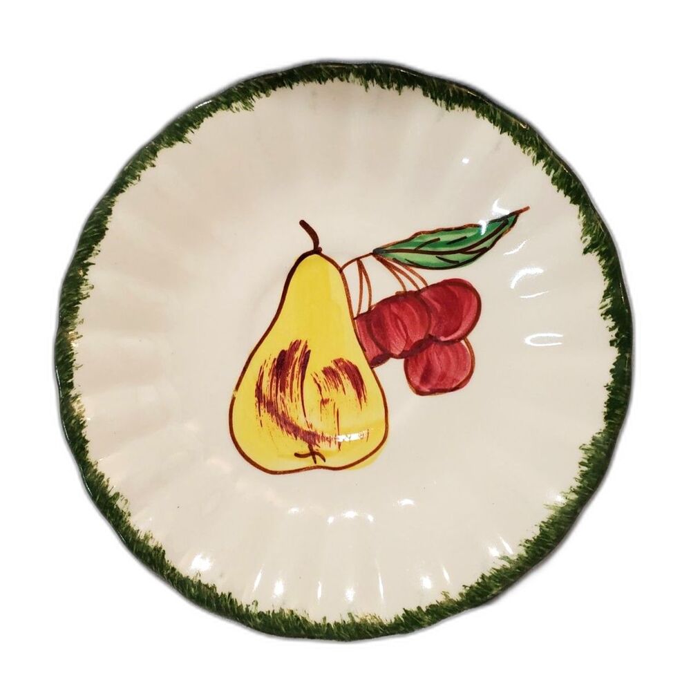 Blue Ridge Southern Potteries Pear and Cherries 6"